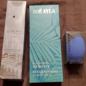 Bundle- lyfestyle beach mist, Zoe Ayla ice roller,